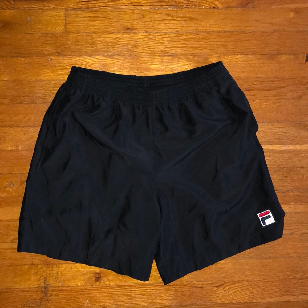 Fila Black Athletic Shorts